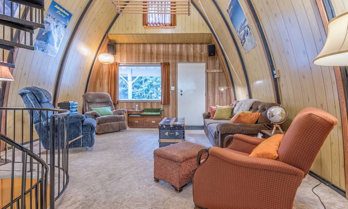 Silver Star Mountain Cabine | A-Frame Cabin nestled in the trees - laundry, pet-friendly, close to village