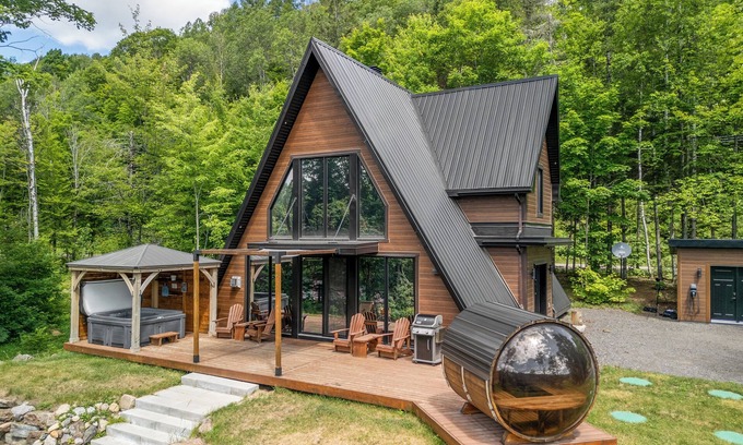 Sainte-Beatrix Chalet De Ski | A-FRAME-DU-NORD | ALUNA