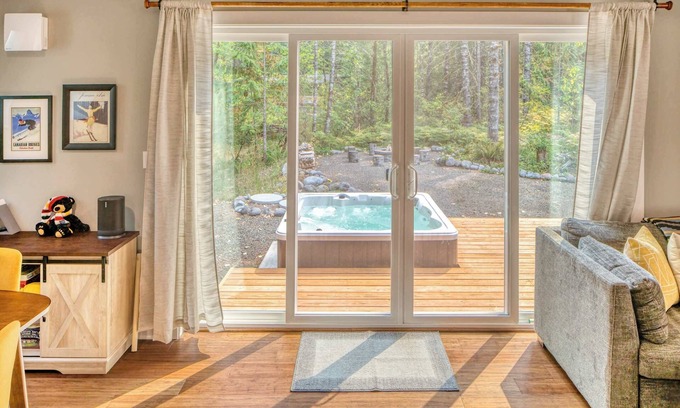 Mount Hood Village Maison | A-Frame of Mind - Secluded Escape Hot tub