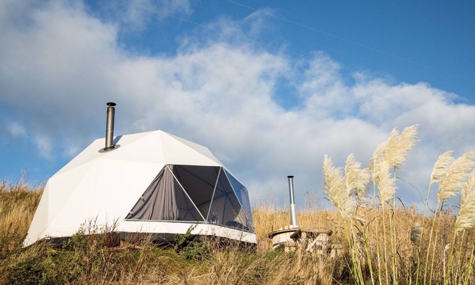 Anstruther Cabine | Un dôme glamping qui peut accueillir 4 personnes dans 0 chambres
