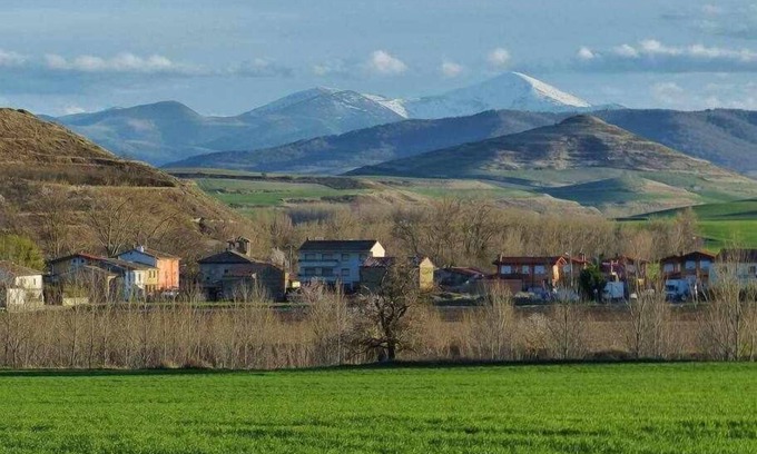 Herramelluri Maison | Une maison avec un jardin et de belles vues à La Rioja