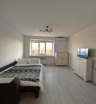 Sukhinovka Appartement | A Living Room Двокімнатна квартира біля Макдональдса Безконтактне заселення