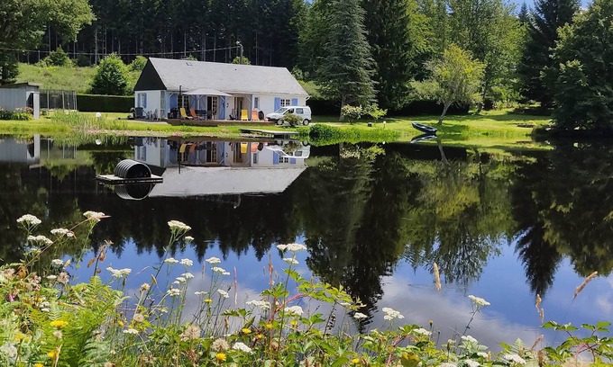 Chapelle-Spinasse Maison | Un Paradis perdu et son étang de pêche privatif