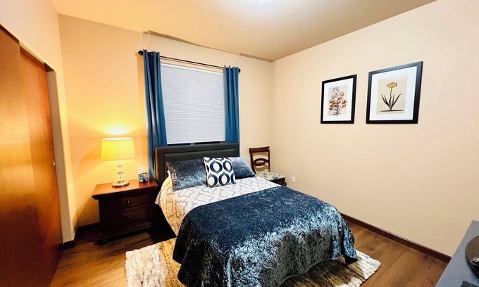 Lacey Maison | A private bedroom with AC in a quiet neighborhood