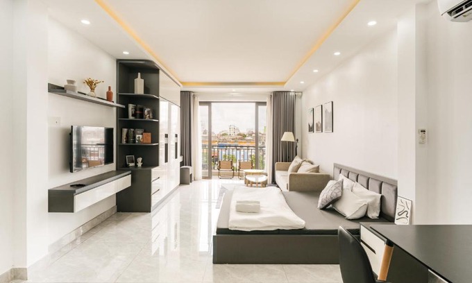Hai Phong Appartement | A Room Apartment River view in Haiphong Walking Str