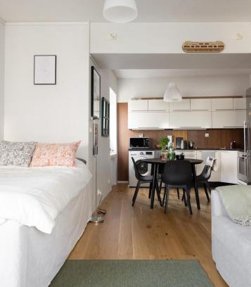 Alppiharju Appartement | A studio apartment with workspace