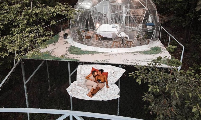 Miramar Station Balnéaire | A TRANSPARENT DOME IN THE JUNGLE