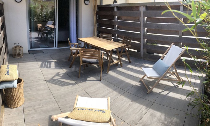 Hardelot-Plage Appartement | Un cocon zen les pieds dans l'eau à Hardelot
