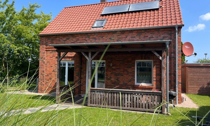 Rerik Appartement | A12 Das rote Haus am Haff Roggow Ostseebad Rerik - A12: 3-room vacation home (90m²; max. 5 pers.),