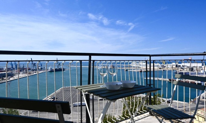 Ancona Appartement | A40 - Ancona, elegant two-room apartment with a view