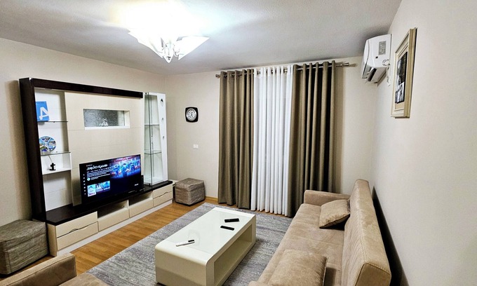 Tirana Copropriété | AAL- Titana Center. 2 bedrooms with balcony appartament
