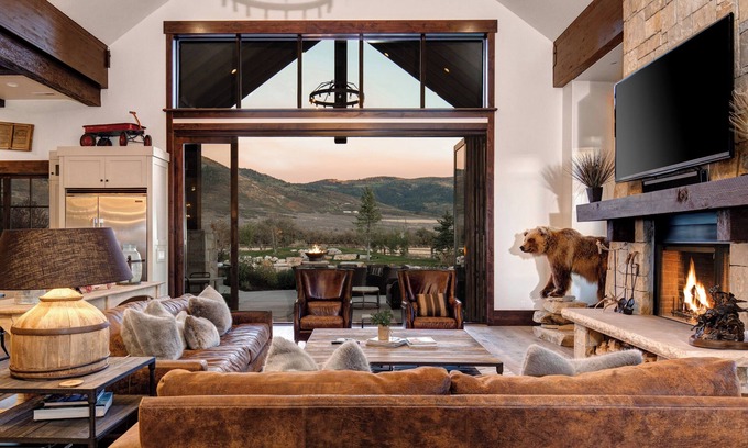Park City Maison | Une maison de montagne unique sur un domaine spectaculaire! Crépuscule Ranch