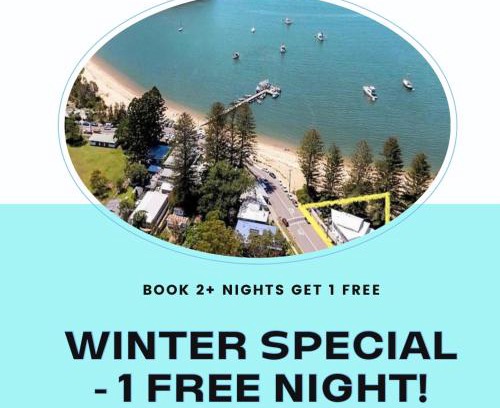 Patonga Appartement | Absolute Beach Front House Panoramic Views