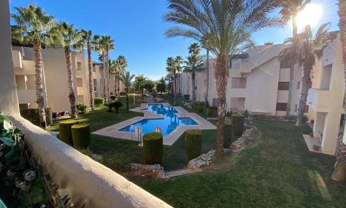 Roda Appartement | Absolutely Stunning Boutique-Hotel Style Apartment with Pool Views on Roda Golf Resort DAR27-1-C
