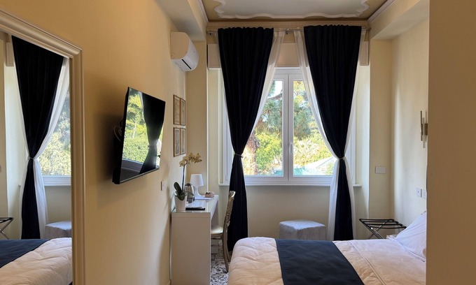 Reggio Calabria Lit Et Petit-Déjeuner | Ac Gold B&B-Deluxe Double/Double Room Single Beds