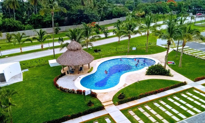 La Poza Appartement | Acapulco Diamond Zone Résidentiel avec jacuzzi dans un jardin privé sur le toit