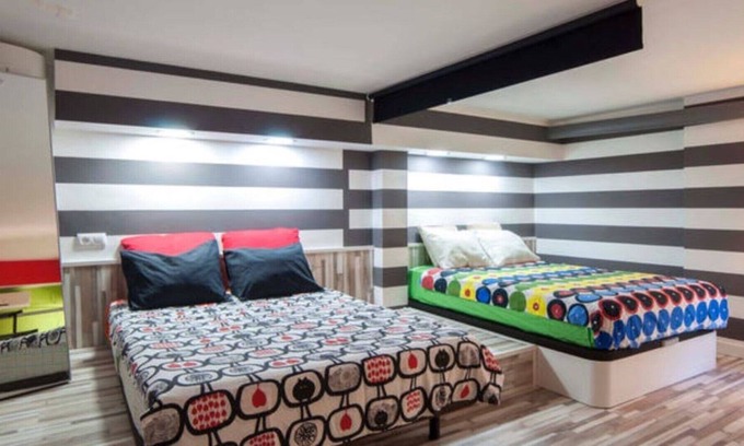 Capuchinos Appartement | Groupes d'hébergement Centre ville + Type de loft + 5 salles de bain + WiFi