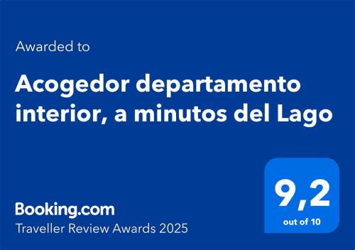 Llanquihue Appartement | Acogedor departamento interior, a minutos del Lago