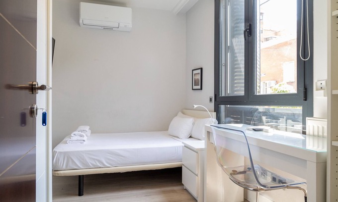 Guindalera Lit Et Petit-Déjeuner | Acogedora Habitación en Madrid
