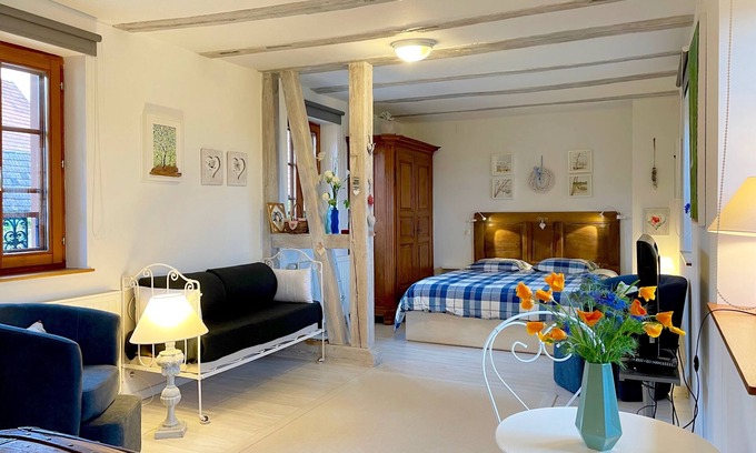 Mietesheim Cottage | Adorable petite maison typique Alsacienne,wifi gratuite