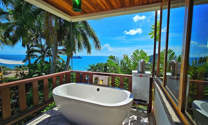 Manuel Antonio Hôtel | Parc Manuel Antonio Studios avec vue panoramique sur la mer et la jungle avec services hôteliers
