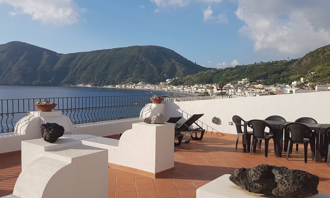 Canneto Appartement | Îles Éoliennes Lipari Island - Canneto - Meilleure vue Calandra 2 + 2