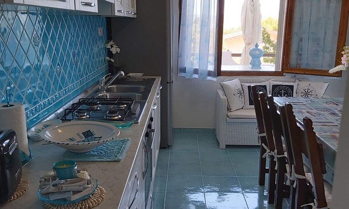 Porto Pino Villa | Location Belle villa avec de superbes vues panoramiques