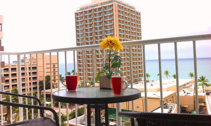 Condado Copropriété | Studio abordable avec vue sur l'océan dans le centre de Condado