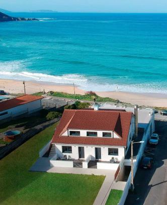 Razo da Costa Appartement | AG Casa Arnados,1ª linea de playa Razo con jardín