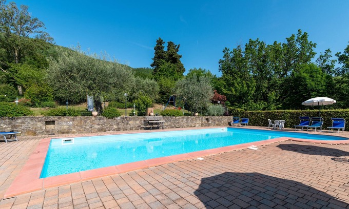 Cortona Villa | Agriturismo Pierle Cuiano Villa avec vue sur les montagnes, piscine privée et Wi-Fi