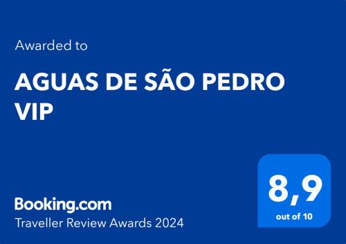 Aguas de Sao Pedro Appartement | AGUAS DE SÃO PEDRO VIP