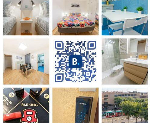 Cornella de Llobregat Appartement | Ahllenrock BCN Sud, Cornellà, metro, tram, aero