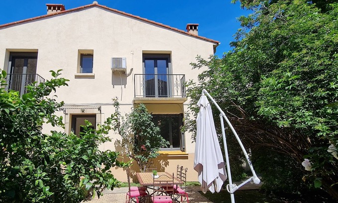 Saint-Feliu-d'Amont Maison | Air-conditioned house Classified 3 ***, Enclosed Garden, WIFI Box, garage