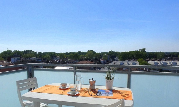 Lido di Pomposa Appartement | Appartement climatisé de deux pièces, à 150m de la plage de Lido di Pomposa