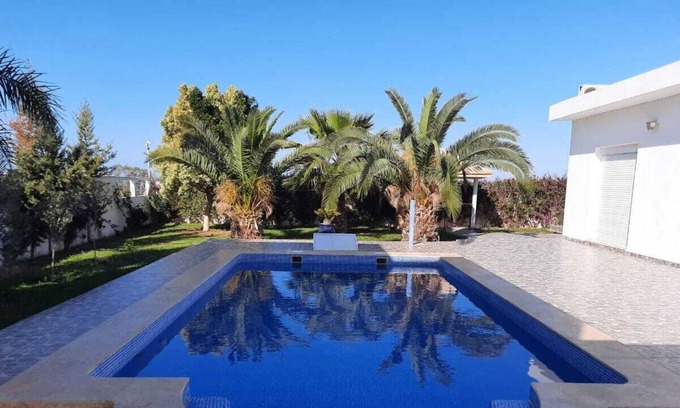 Al Barkanyene Villa | AIR-CONDITIONED Villa with Private Pool Saadia, cap de l'eau