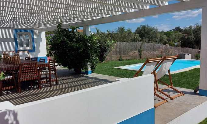 Montemor-o-Novo Cottage | Maison Alentejana avec piscine et grand jardin