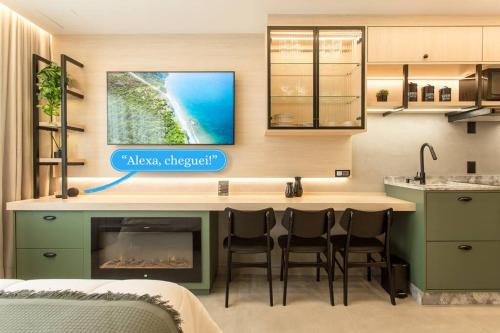 Partenon Appartement | Alexa, Piscina, Aconchegante, Netflix, Gym, Vagas