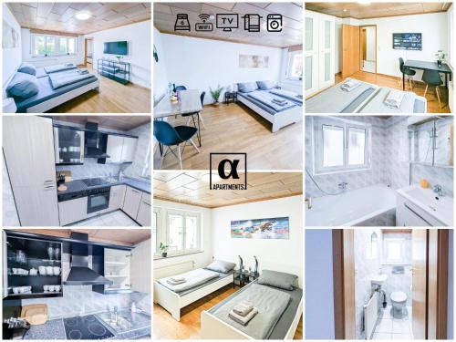 Stuttgart Appartement | ALFA Stuttgart 3 Zimmer 6 Betten Apartment Zuffenhausen Porsche Bosch BZ WLAN EBK WM