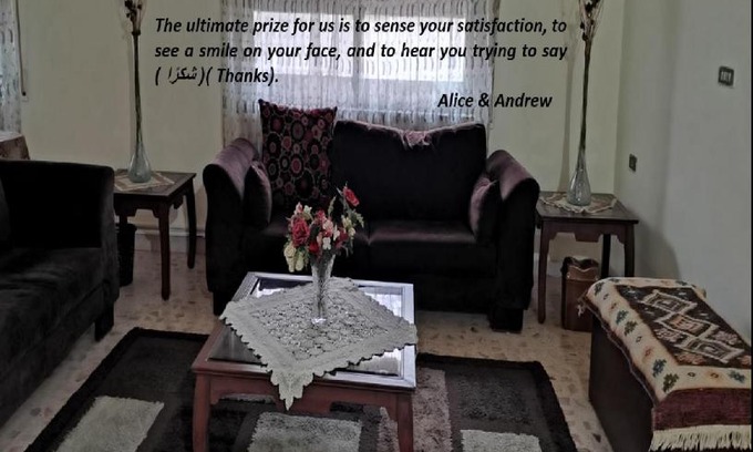 Madaba Appartement | Alice & Andrew Apt. Few Steps to Madaba Old City Center