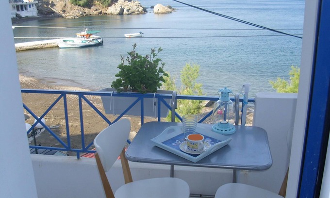 Therma Appartement | Appartement Alkistis Cozy By The Beach sur l'île d'Ikaria, Therma 1er étage