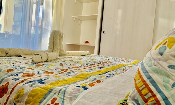 Arica Appartement | Vue sur la piscine de l'appartement Alma Surire Plus