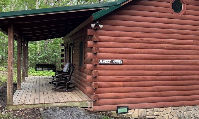 Hico Cabine | Cabine Almost Heaven 1BR dans les bois de Virginie-Occidentale - Parfait pour une escapade en couple
