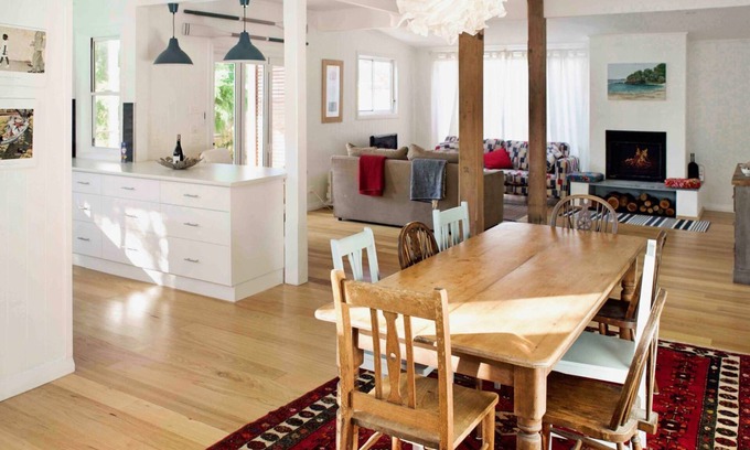 Bendalong Maison | Le Bendalong Cottage se trouve à quelques pas des lavandières et de la plage d'Inyadda.