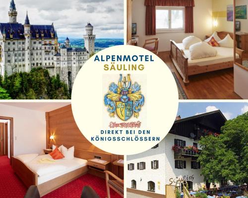 Pinswang Lit Et Petit-Déjeuner | Alpenmotel Säuling