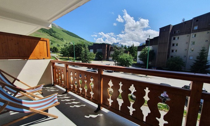 Les Deux Alpes Appartement | Appartement vue montagne, 4 personnes