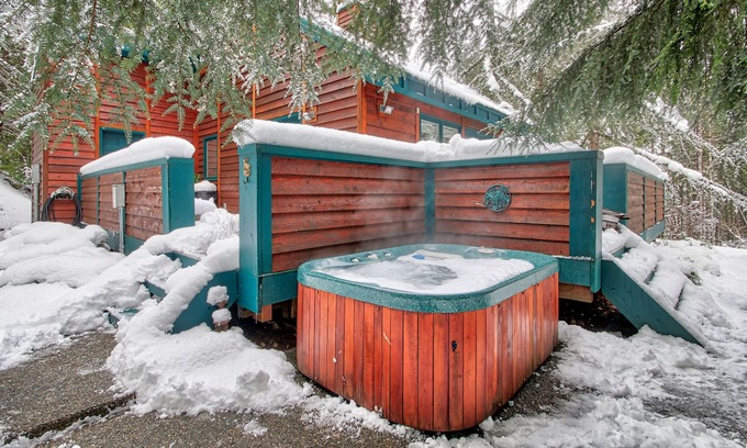 Packwood Maison | Our Peaceful Mountain Home - bain à remous, barbecue, espace de divertissement extérieur, foyer