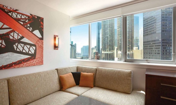 Downtown Chicago Station Balnéaire | Always a Great Idea To Unwind! Near Chicago Tribune Tower, Pets are Allowed