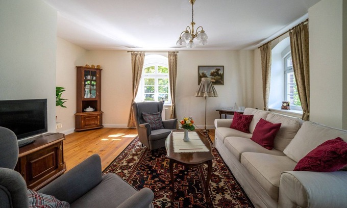 Putnitz Appartement | Am Park - Château Pütnitz - Canoë spéciale de 4 U (05 Sept-18 Juin)
