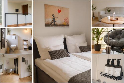 Eilshausen Appartement | AMA Home AMALI - Geräumiges Apartment mit Balkon & Parkplatz - Perfekt für Business & Erholung