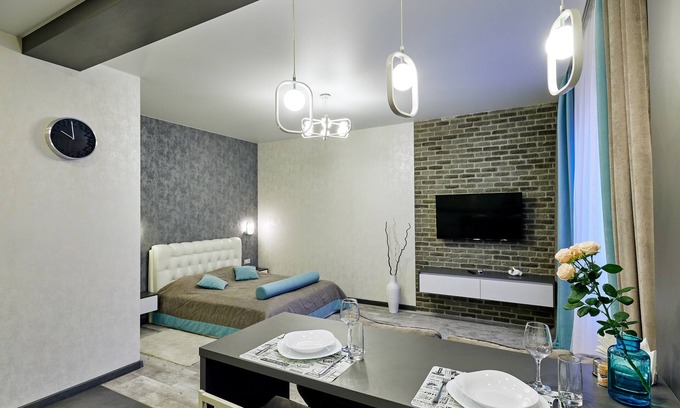 Tsentralny District Appartement | AmaFlat 47m2 City center. Bright and comfy. Modern building